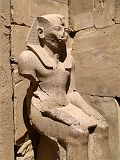 Karnak Temple Amon Statue 0138
